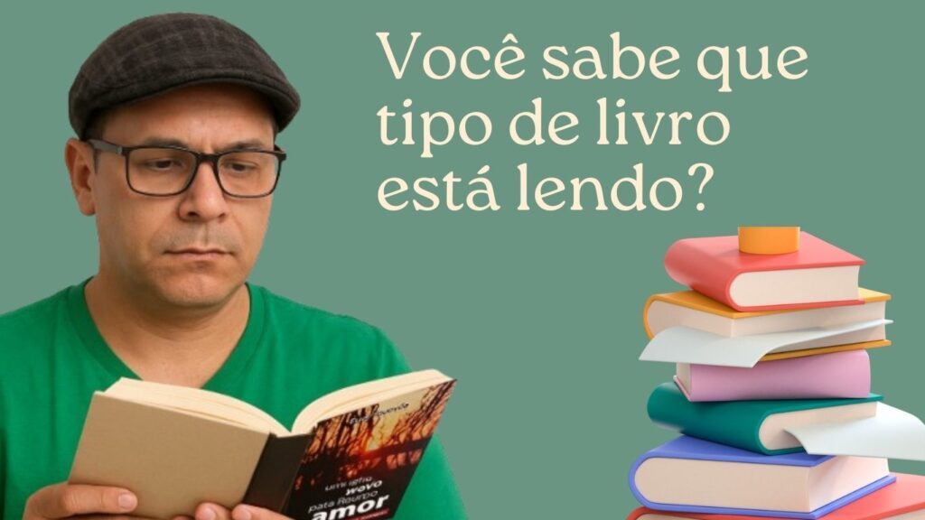 Você sabe que tipo de livro está lendo